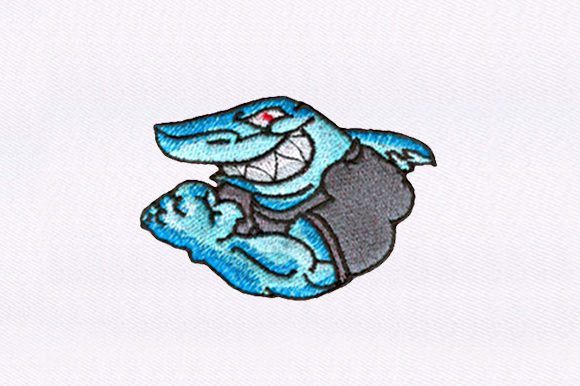 A Bold Embroidery Design for Your Small Shop Products