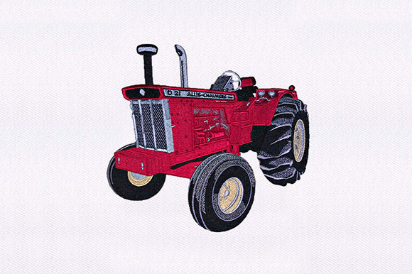 A Handcrafted Review of the Warm and Classic Red Tractor Embroidery