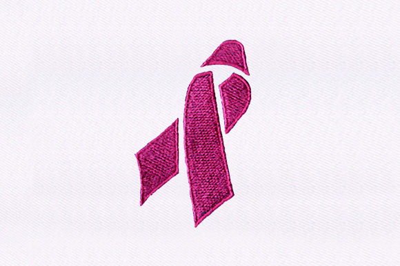 A Professional Review of the Cancer Support Ribbon Embroidery Design