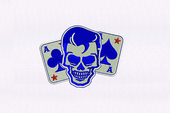 Cards and Elvis Skull: A Bold Boutique Embroidery Review