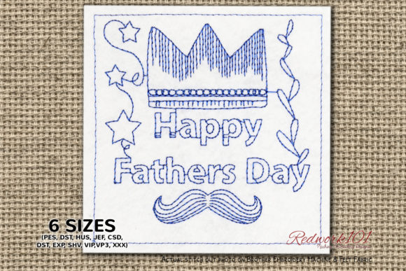 Crowning Dad: A Father's Day Embroidery Design Review