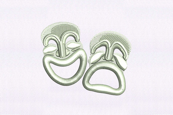 Embroidery Designer's Guide to Ecstatic Theatre Masks