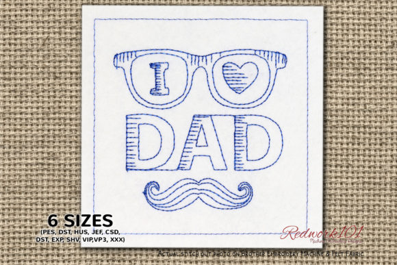 I Love Dad: A Seasonal Embroidery Designer's Review