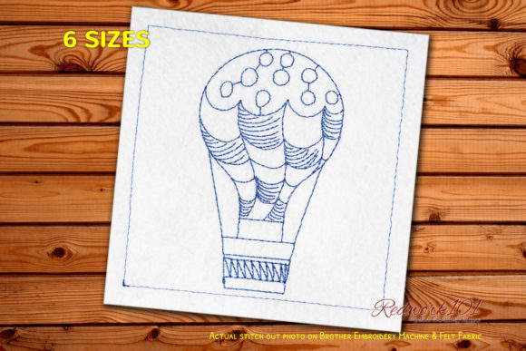 Soaring Style: A Designer Review of the Hot-air Balloon Embroidery